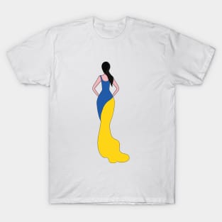 Ukraine Woman T-Shirt